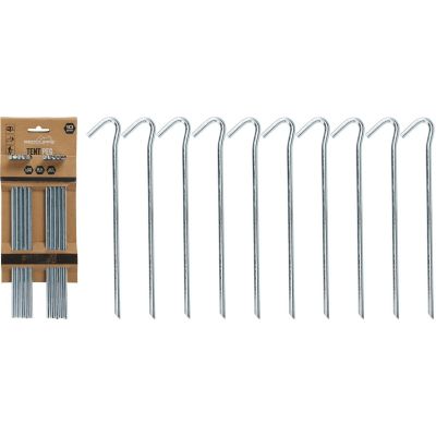 11. ŚLEDZIE DO NAMIOTU 23CM KPL. 10SZT METAL REDCLIFFS