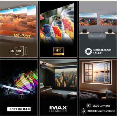 3. PROJEKTOR HISENSE C3 LASER 4K