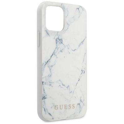 2. Etui Guess Marble na iPhone 12 mini 5,4" - białe