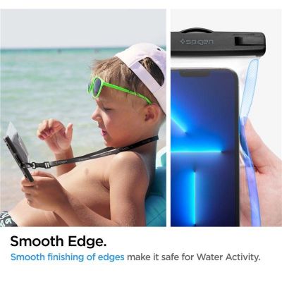 4. Etui Spigen Spigen Aqua Shield A601 wodoodporne IPX8 - przezroczyste 2 szt.