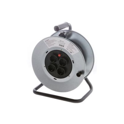 EXT CORD XP17-D1 3X1.5 25M 4V REEL MET