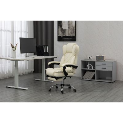 28. Activejet Fotel biurowy YK7416 beżowy