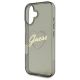6. Etui Guess IML Heart na iPhone 16 Plus - czarne