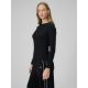 4. Longsleeve slim z prążkowanej dzianiny damski 4F 4FRAW25TLONF656-20S
