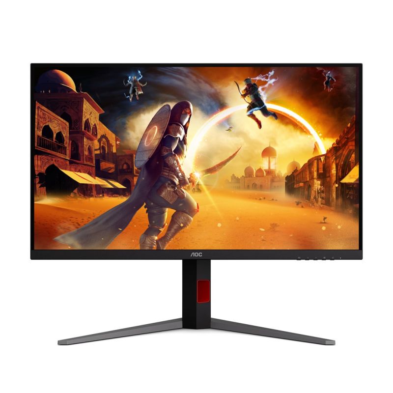 21. AOC G4 U32G4U monitor komputerowy 80 cm (31.5") 3840 x 2160 px 4K Ultra HD Czarny, Czerwony