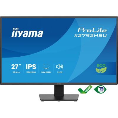 21. Iiyama TFT X2792HSU IPS 27'' - Płaski Ekran - 68.6 cm