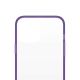 3. Etui PanzerGlass ClearCase antybakteryjne z certyfikatem Military Grade na iPhone 13 Pro Max - przezroczysto-fioletowe