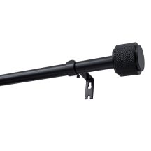 KARNISZ ROZSUWANY POJEDYNCZY FI 19 MM OMEGA CZARNY 200-300 CM KOWALSKI