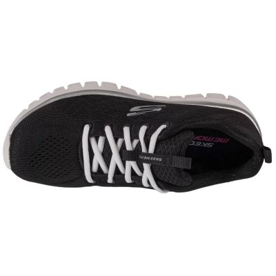 3. Skechers Graceful - Get Connected 12615-BKW Czarne 36