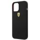 6. Etui Ferrari On Track Silicone na iPhone 12 Pro Max - czarne