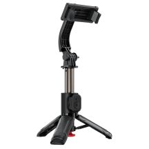 Selfie stick Acefast E42 z automatycznym statywem i pilotem Bluetooth 63 cm - czarny