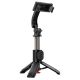 Selfie stick Acefast E42 z automatycznym statywem i pilotem Bluetooth 63 cm - czarny