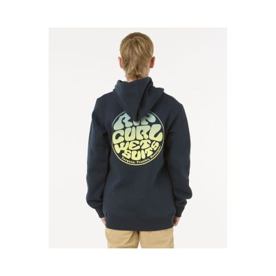 6. Bluza RIP CURL Wetsuit Icon Hood-Kid granatowy