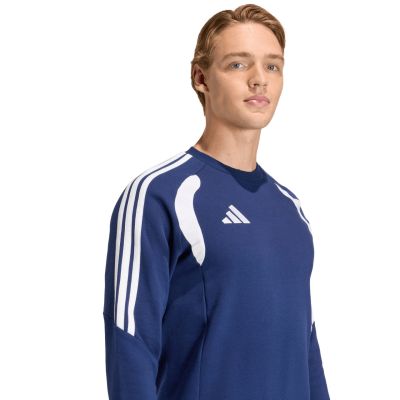 4. Bluza męska adidas Tiro 26 League Sweat Crew granatowo-biała KF5816
