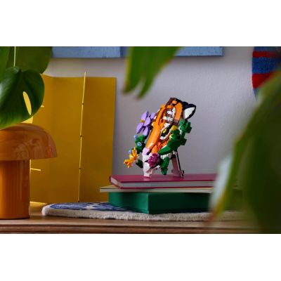 8. LEGO Art 31217 Kolekcja zwierząt — Tygrys