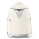 2. Czajnik SMEG KLF05CREU mini 0,8L creme