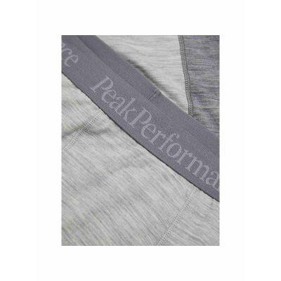 4. Spodnie Termiczne PEAK PERFORMANCE Magic 3/4 Long Johns Wool-blend Baselayer Men szary