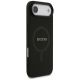 4. Etui Guess Saffiano Classic Logo MagSafe na iPhone Air - czarne