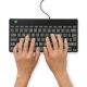 3. R-Go Tools Ergonomiczna R-Go Compact Break klawiatura, z oprogramowaniem do robienia przerw, QWERTY (UK), przewodowa, czarna