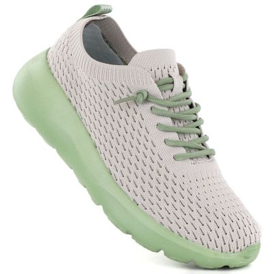 Półbuty sportowe damskie beżowe NEWS 26TX02-168