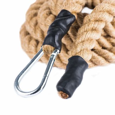 3. Lina do wspinania, CLIMBING ROPE  - Jutowa - 3 m