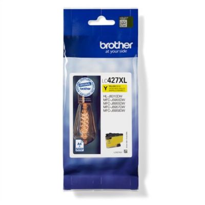 4. Brother LC-427XLY nabój z tuszem 1 szt. Oryginalny Wysoka (XL) wydajność Żółty