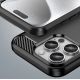 7. Etui silikonowe Carbon Case do iPhone 16 Pro - czarne