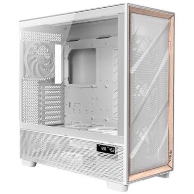 13. Obudowa PC Antec Flux Pro, Full-Tower, E-ATX, Szkło hartowane – biała