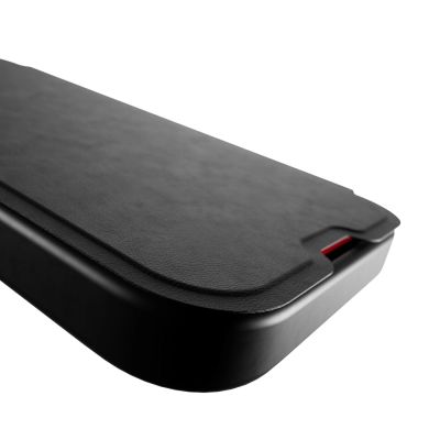 5. Etui skórzane Puro Book Mag MagSafe z klapką i schowkiem na karty do iPhone 16 - czarne