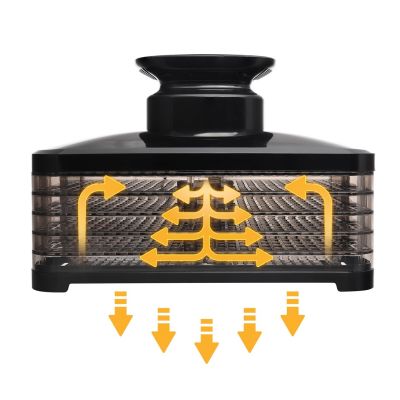 4. ELDOM SUSZARKA DO GRZYBÓW, WARZYW I OWOCÓW SG520 400W REGULACJA TEMP. 35-70 STOPNI,5IĘĆ DUŻYCH TAC 32X25 CM , TIMER 05-24 H