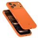 8. Etui Spigen Silicone Fit Mag MagSafe na iPhone 17 Pro Max - pomarańczowe