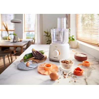 24. Philips Daily Collection Kompaktowy robot kuchenny 700 W z 16 funkcjami