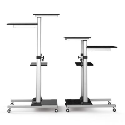 3. LogiLink BP0070 biurko komputerowe Czarny, Szary