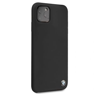 5. Etui BMW Silicone na iPhone 11 Pro Max - czarne
