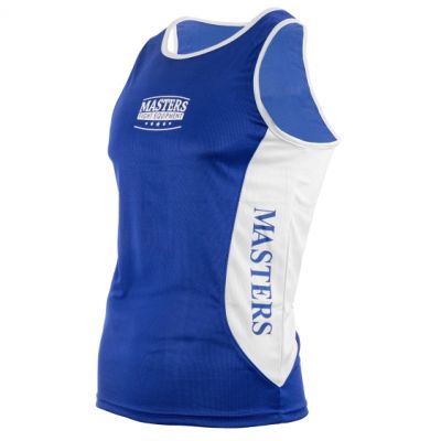 5. Koszulka bokserska MASTERS KBOX-MFE czerwona XS