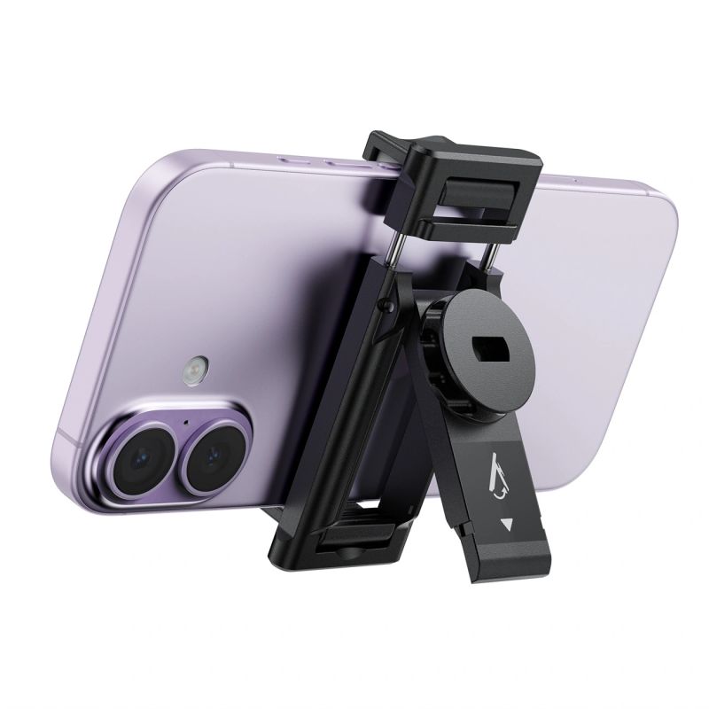 8. Selfie stick Acefast E42 z automatycznym statywem i pilotem Bluetooth 1,05 m - czarny