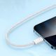 10. Kabel Baseus Dynamic Series 2,4A USB-A - Lightning 2m - biały