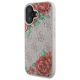 2. Etui Guess 4G Flowers Print MagSafe na iPhone 16 6.1" - różowe