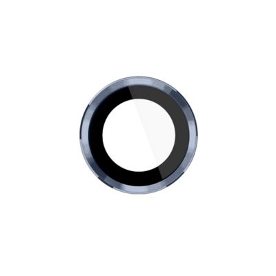 3. Szkło hartowane na obiektyw aparatu 3mk Lens Protection Pro do iPhone 16e - niebieskie
