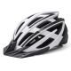 3. Kask rowerowy MTB Wozinsky z odpinanym daszkiem i tylną lampką USB 57-62 cm - czarno-biały