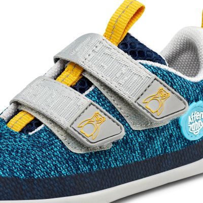 9. Buty barefoot Affenzahn Sneaker Knit Happy Penguin Jr 00397-30001