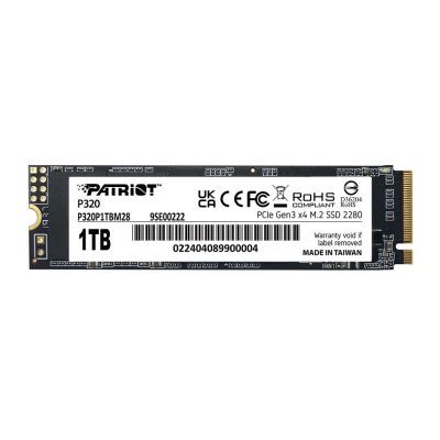 2. SSD Patriot Viper P320 M.2 PCI-Ex4 NVMe 512GB 3GB/s