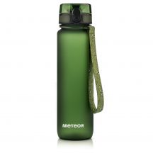 Bidon sportowy Meteor 650 ml ciemnozielony