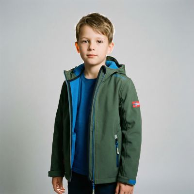 3. Kurtka softshell Trollkids Kids Trollfjord Jacket Jr 161-348