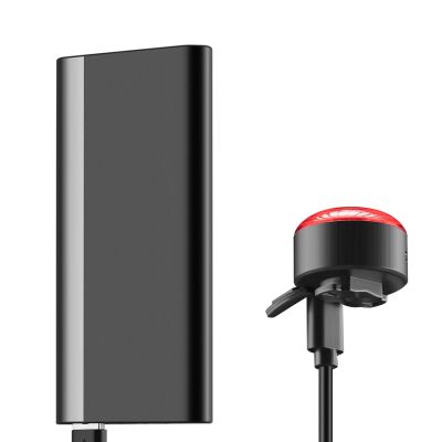 4. Lampki tylne Wozinsky WIS-01 wodoodporne inteligentne światła tylne 2 szt - czarne
