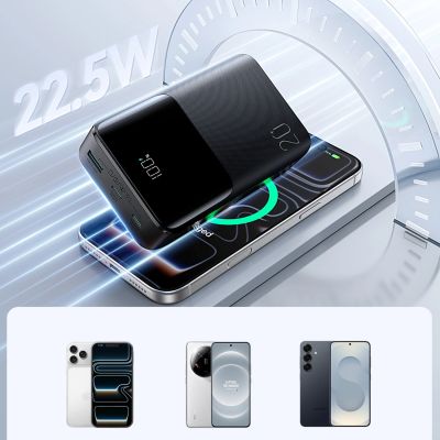 11. Powerbank Joyroom JR-QP192 Star Series Mini 20000mAh 22,5W z wyświetlaczem cyfrowym - czarny