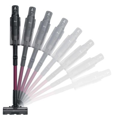 61. Hoover HF610HX 011 Pionowy odkurzacz Bateria Suchy EPA Bez worka 0,7 l 650 W Purpurowy 4 Ah