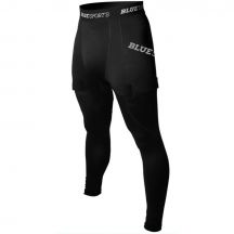 Spodnie ribano z rzepami BlueSports z ochraniaczem miednicy M BL-8101