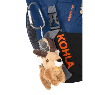 3. Plecak dla dziecka Kohla Happy 10L - navy peony/caviar/red orange