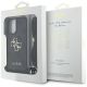 7. Etui Guess 4G Big Logo Cord Stap Crossbody do iPhone 16 Plus czarny